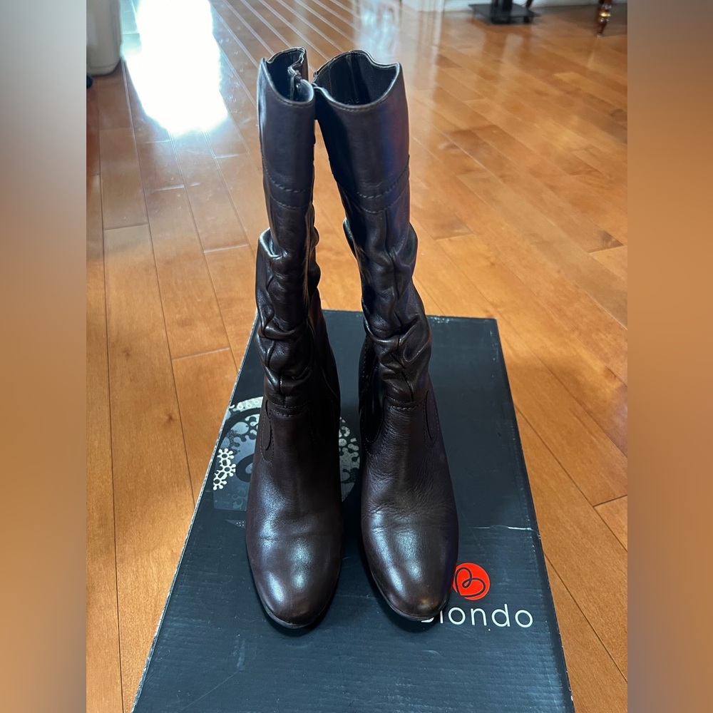 Blondo waterproof dark brown boots
